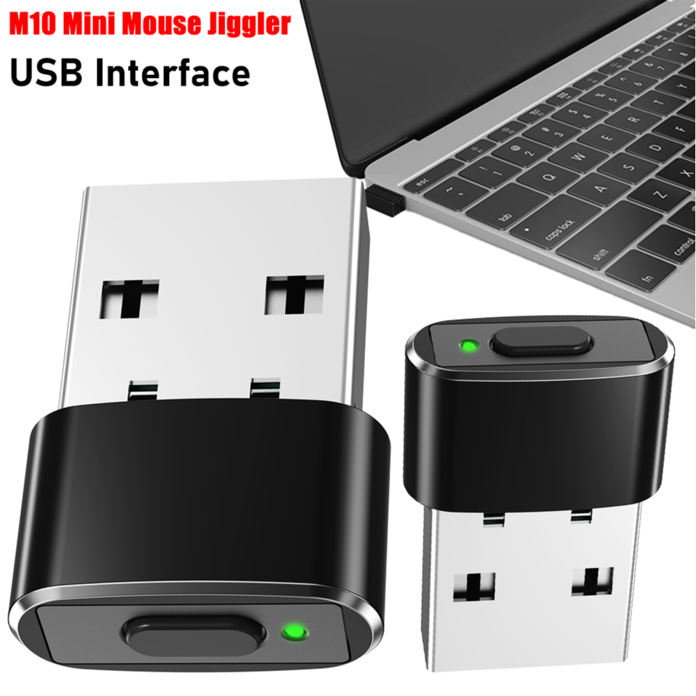 Auto Mouse Mover - M8 M10 Mouse Jiggler Silent Automatic