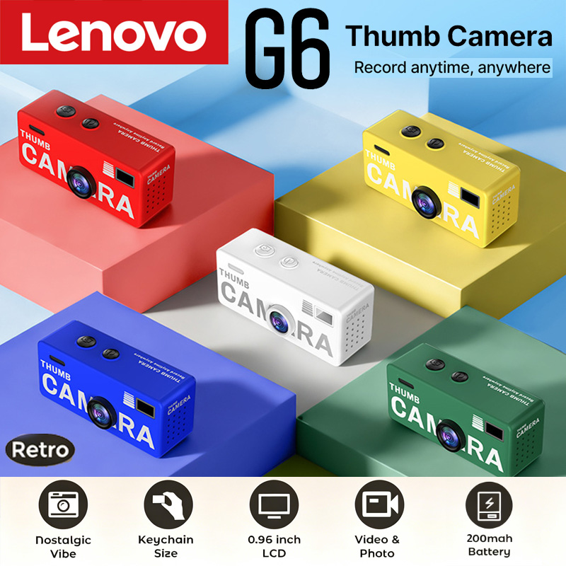 Electronic Gadgets For Home - Lenovo G6 Thumb Camera 1080P Mini