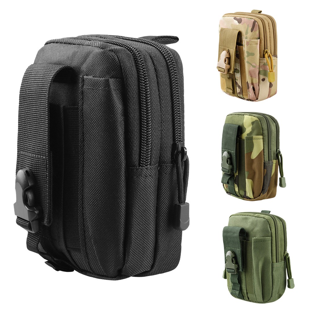 Mobile Electronics Gadgets - Tactical Waist Pouch Molle Waist Bag