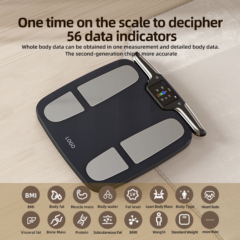 Body Fat Scale Smart - with Wifi Body Fat Scales Digital