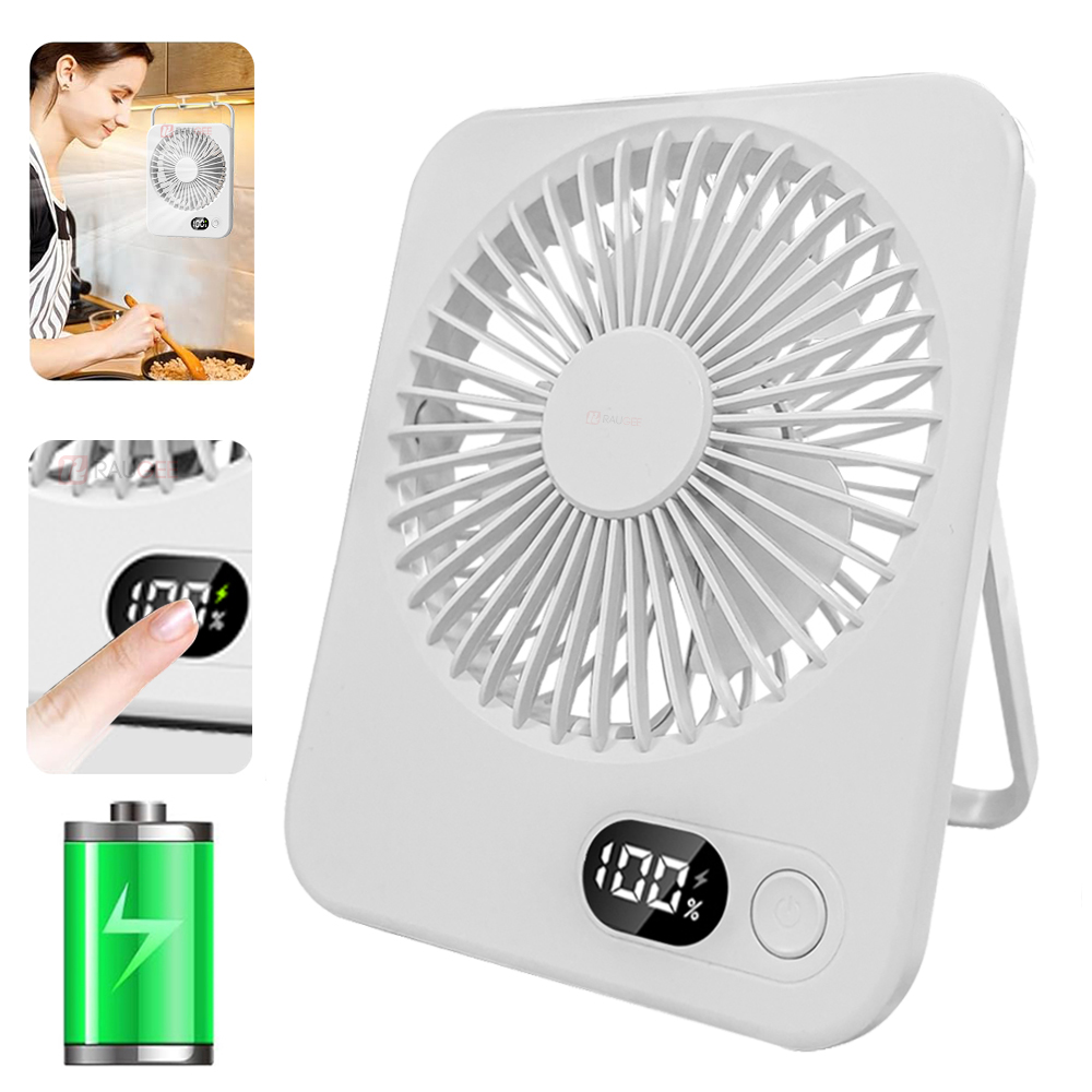 Electronics Gadgets For Home - Portable Desk Fan Mini Foldable Table