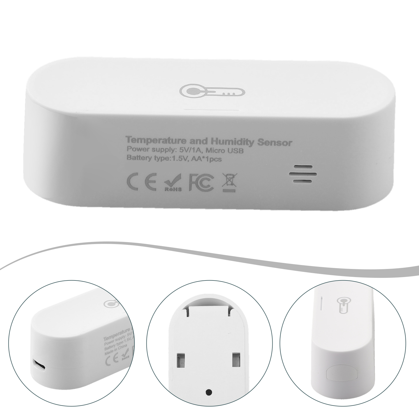 Electronic Gadgets For Home - ~1pc Temperature And Humidity Sensor For