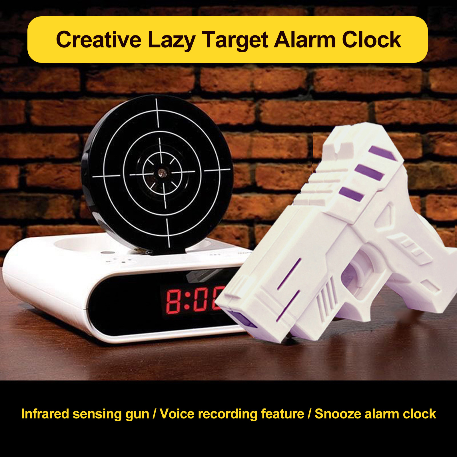 Electronics Desk Clock Creativ - огляд і ціна Electronics Gadgets To Gift
