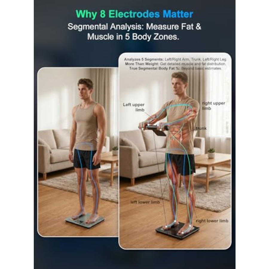 Smart Scale with Handle Displa - огляд і ціна Body Fat Scale Smart