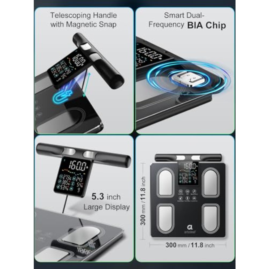 Smart Scale with Handle Displa - огляд і ціна Body Fat Scale Smart