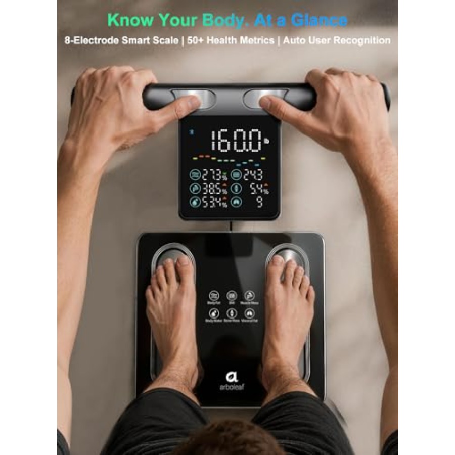 Smart Scale with Handle Displa - огляд і ціна Body Fat Scale Smart
