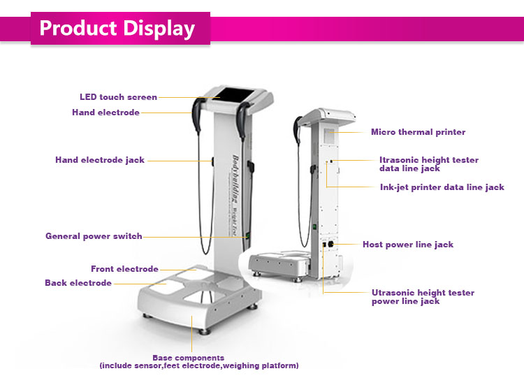 Body Composition Scanner With  - огляд і ціна Body Fat Scale Smart