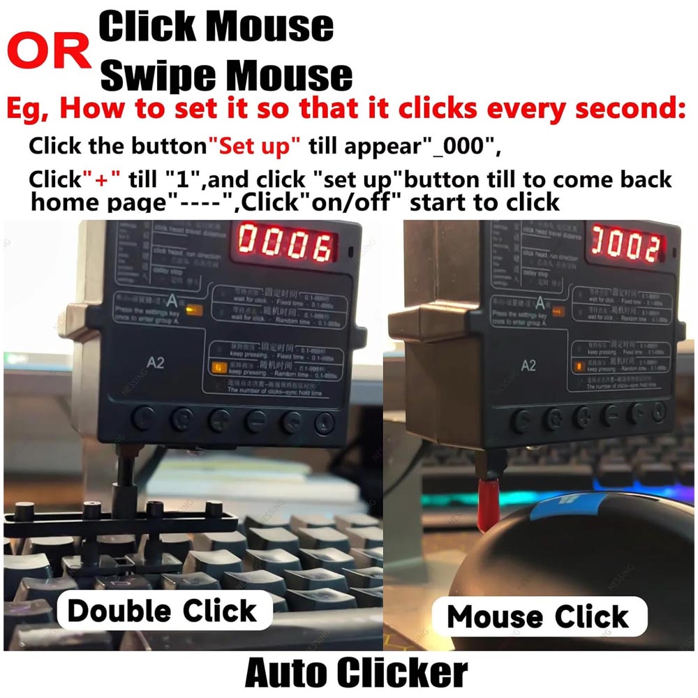 (ABC) Physical Click Auto Keyb - огляд і ціна Auto Mouse Mover