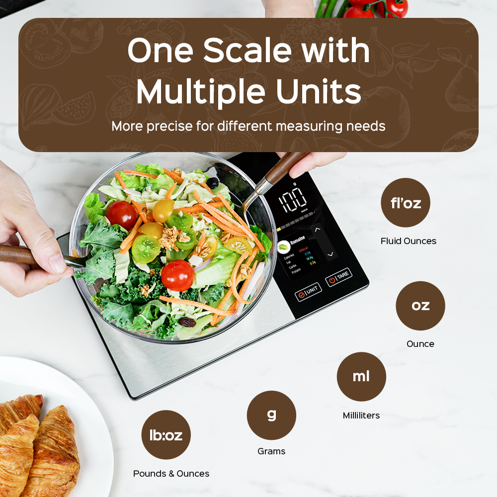 Smart Kitchen Scale Connects t - огляд і ціна Body Fat Scale Smart
