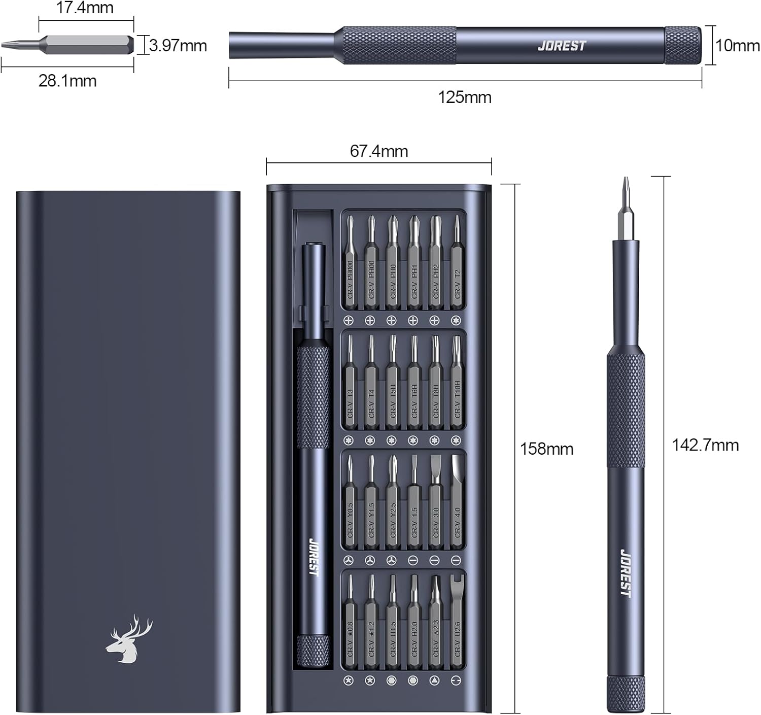 25-IN-1 Precision Screwdriver  - огляд і ціна Electronics Gadgets To Gift