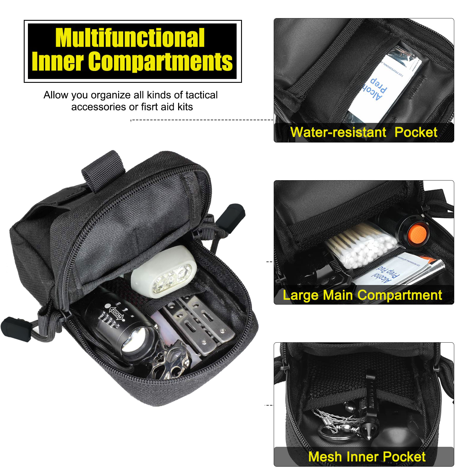 Tactical Molle Pouch Waist Bag - огляд і ціна Mobile Electronics Gadgets