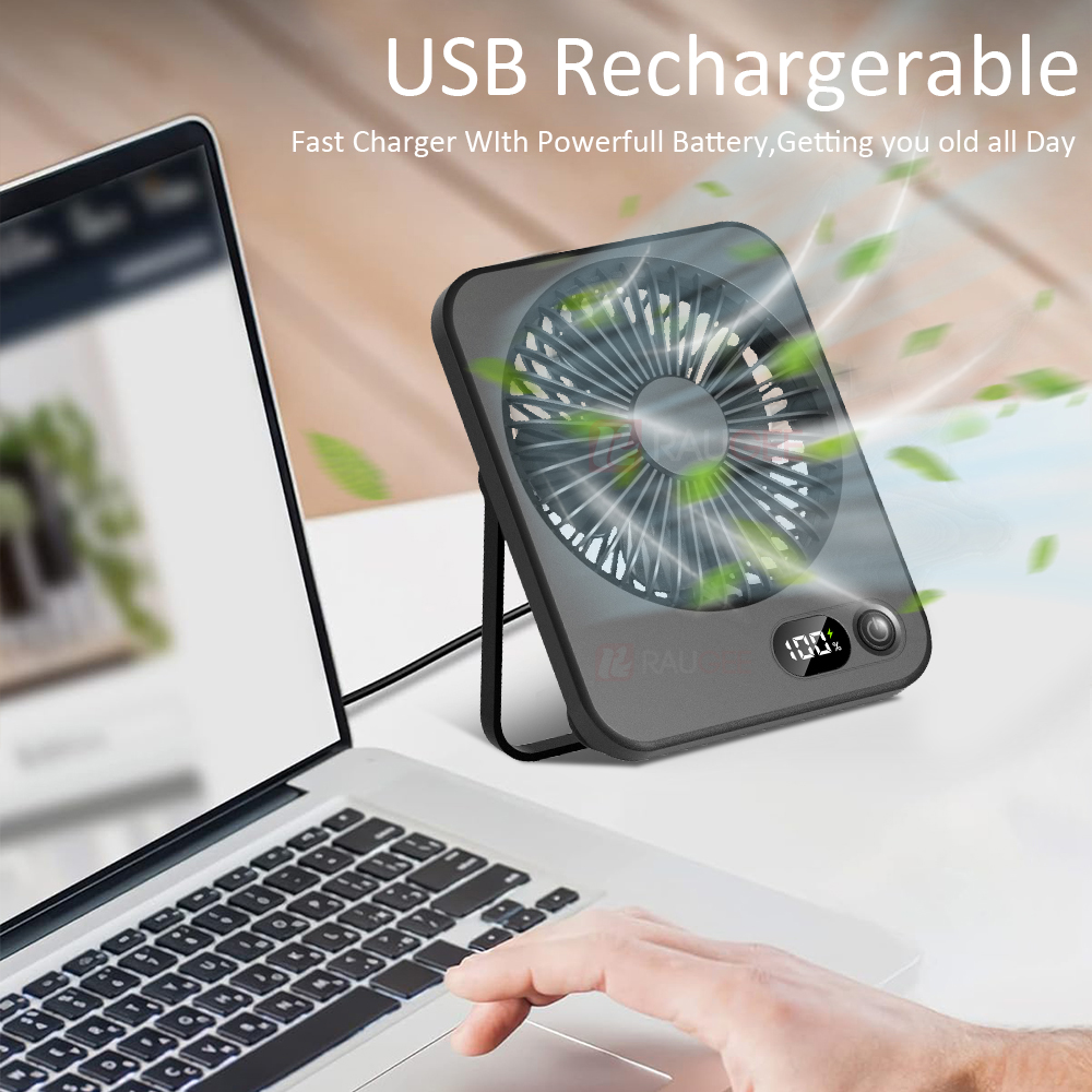 Portable Desk Fan Mini Foldabl - огляд і ціна Electronics Gadgets For Home