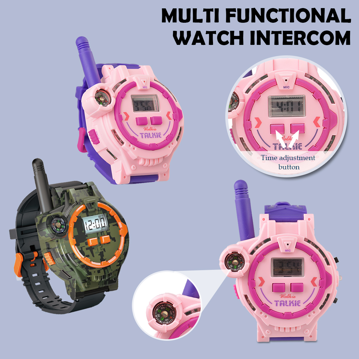 2Pcs Electronic Walkie Talkie  - огляд і ціна Electronics Gadgets To Gift