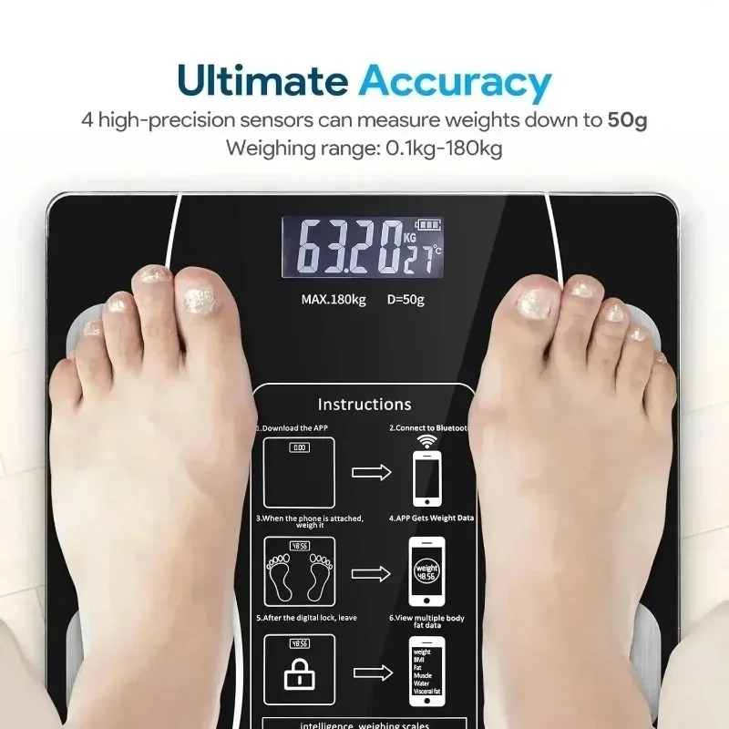 Intelligent body fat scale Wei - огляд і ціна Body Fat Scale Smart
