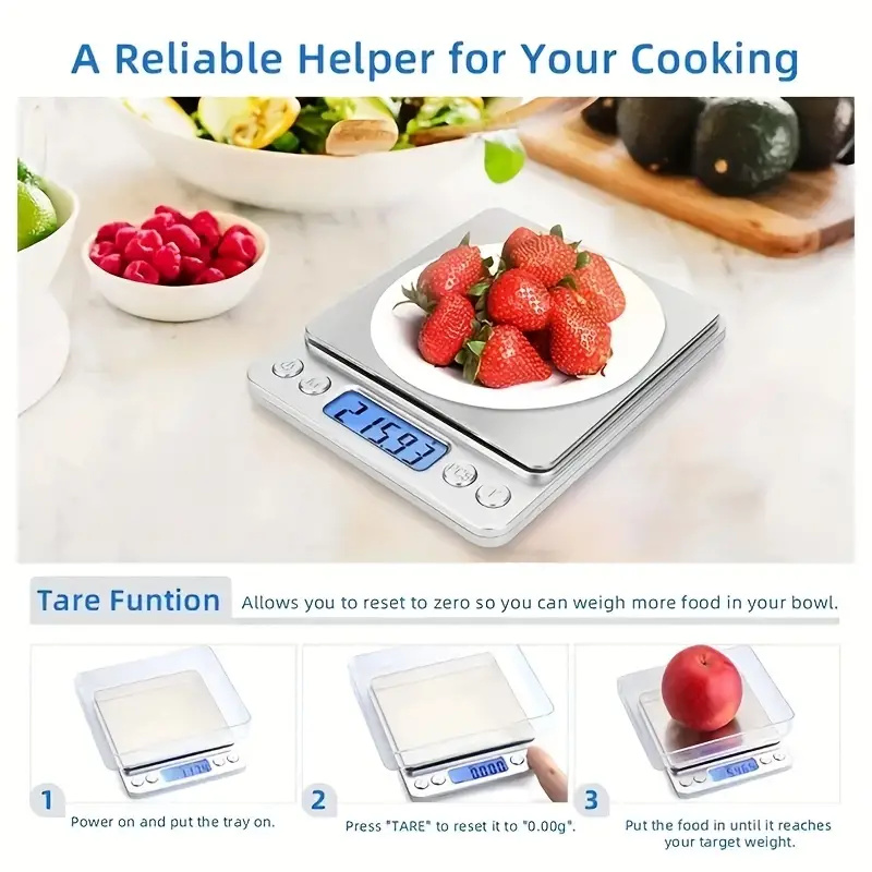 1pc Digital Kitchen Scale Mini - огляд і ціна Electronics And Gadgets Ce