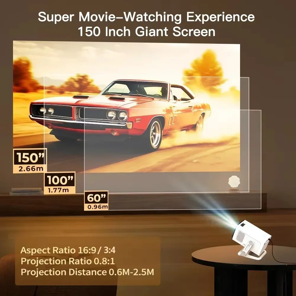 Mini Projector with Wifi6 and  - огляд і ціна Electronic Gadgets For Home