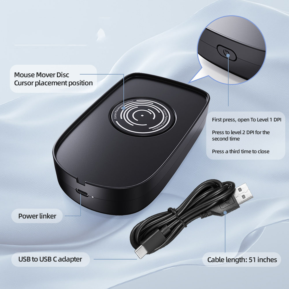 USB Mouse Jiggler with Button  - огляд і ціна Auto Mouse Mover