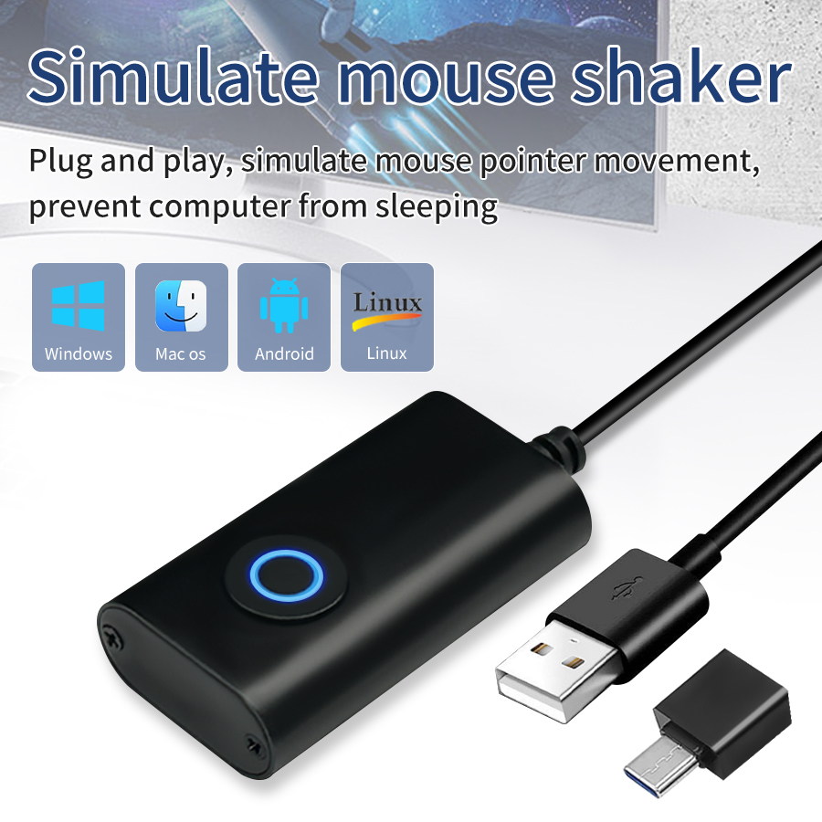 Virtual Mouse Jiggler 2 in 1 U - огляд і ціна Auto Mouse Mover