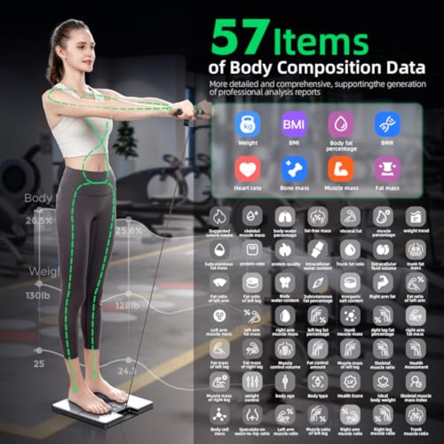 Smart Scale for Home Gym: 8-el - огляд і ціна Body Fat Scale Smart