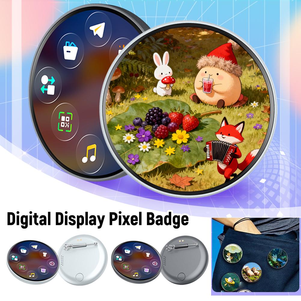 Smart Digital Badge Dynamic El - огляд і ціна Electronics Gadgets To Gift