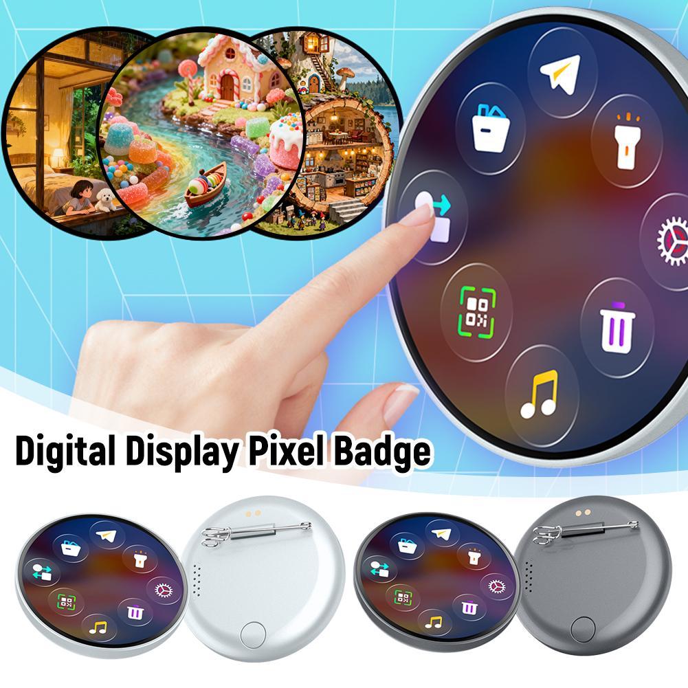 Smart Digital Badge Dynamic El - огляд і ціна Electronics Gadgets To Gift