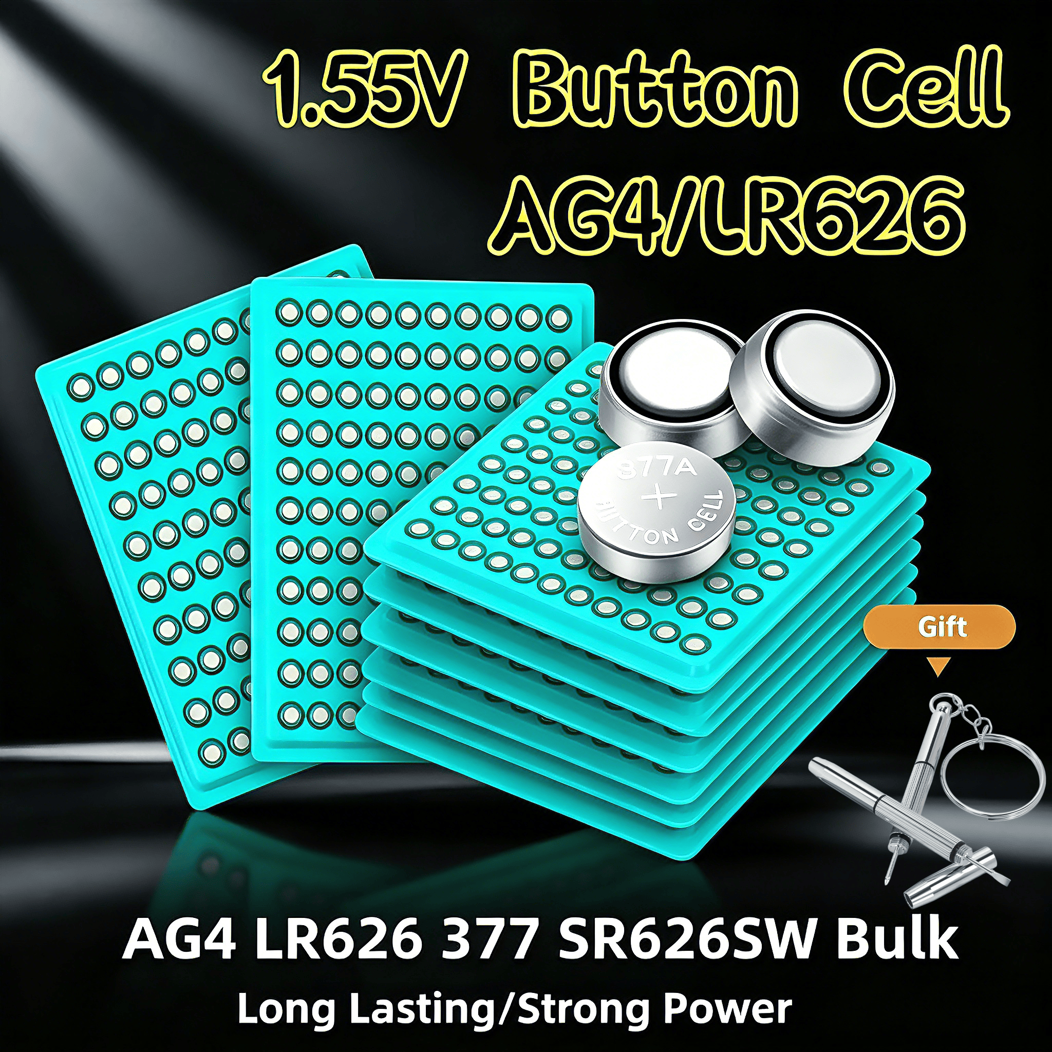 100-500pcs High Capacity LR626 - огляд і ціна Electronics And Gadgets Ce