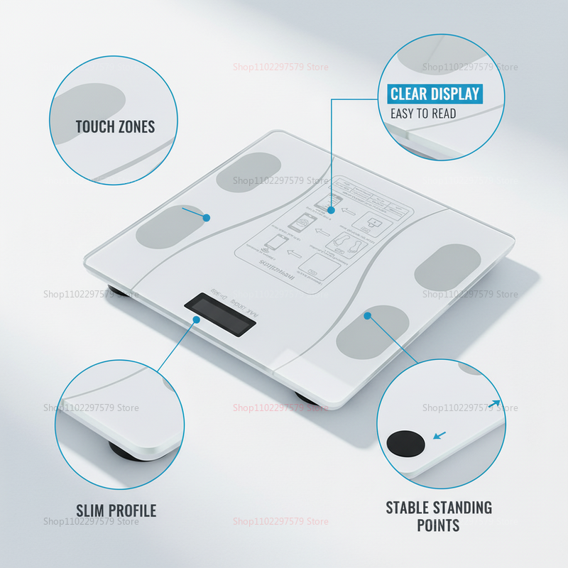 Bluetooth Body Fat Scale Smart - огляд і ціна Body Fat Scale Smart
