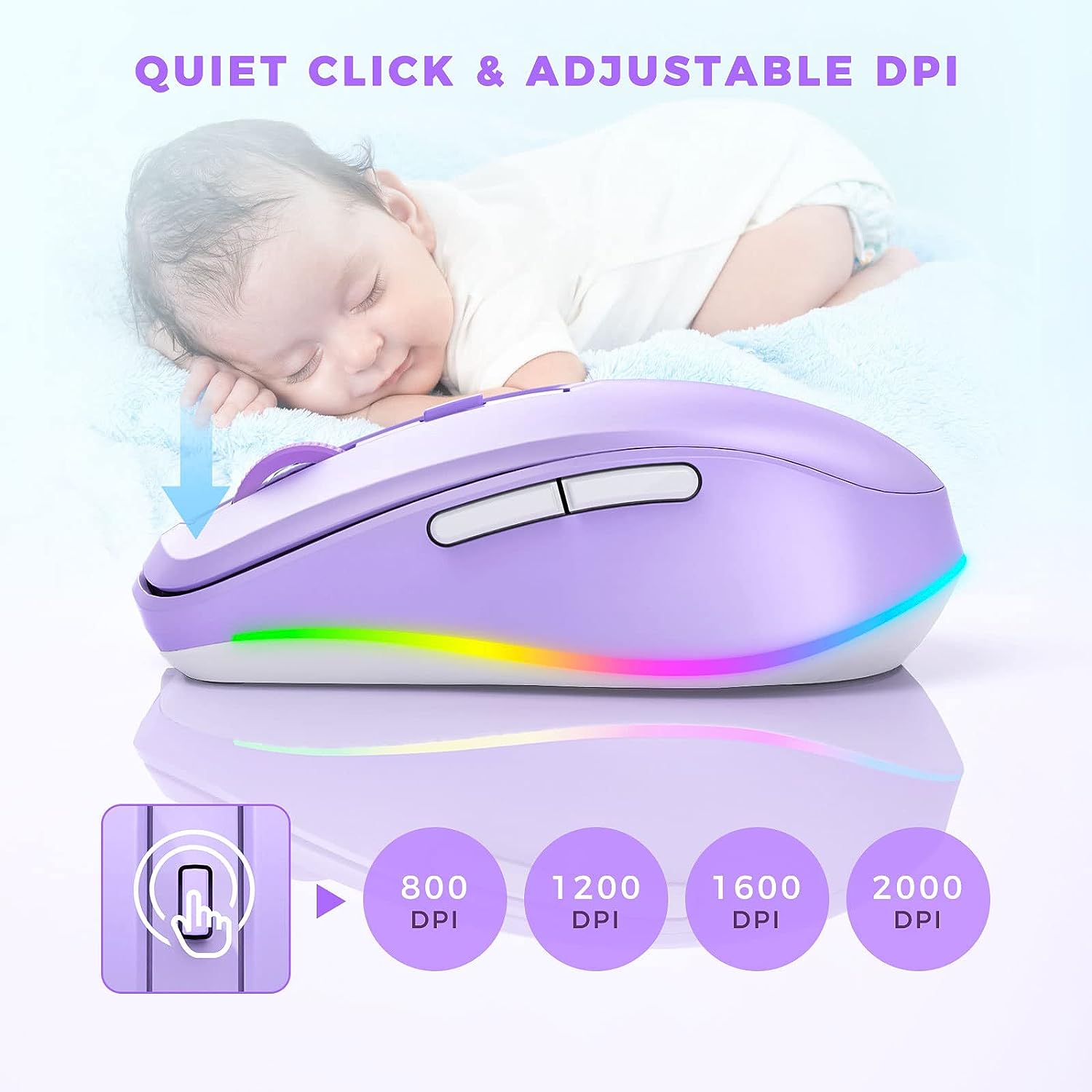Wireless Mouse Jiggler LED Rec - огляд і ціна Auto Mouse Mover