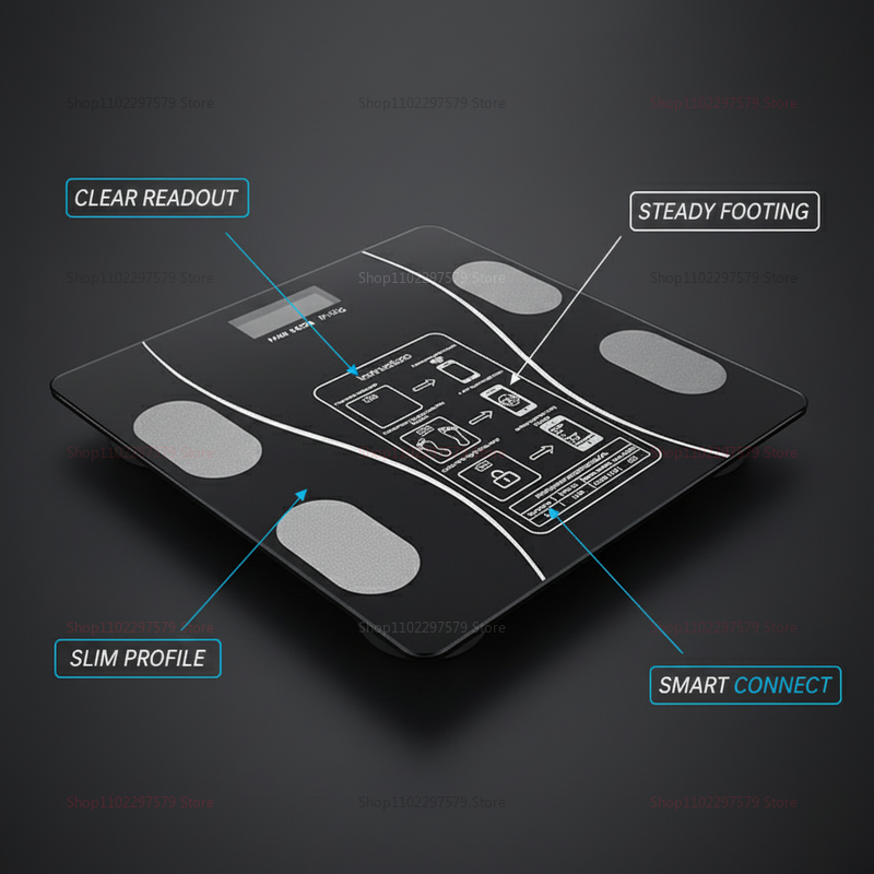 Bluetooth Body Fat Scale Smart - огляд і ціна Body Fat Scale Smart